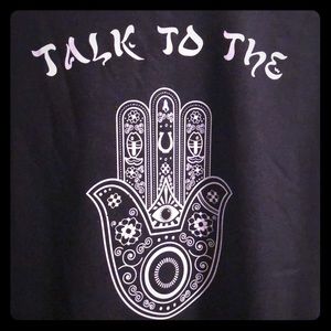 Chic custom Hamsa Tee! Ward off the evil eye!